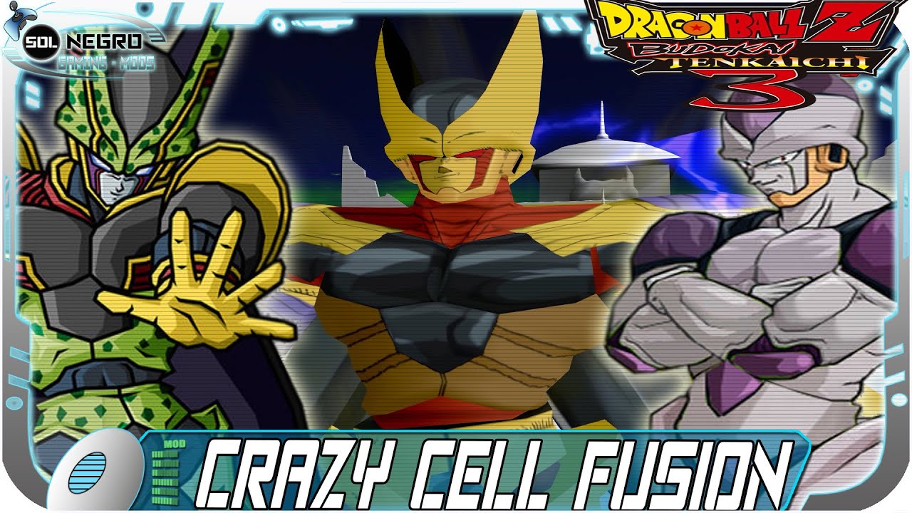 The Crazy Fused Cell / Las Fusiones Locas de Cell - Dragon Ball Budokai Tenkaichi 3 Gameplay MOD games people play