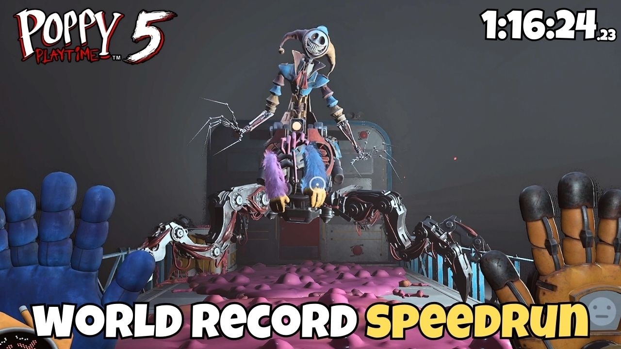 Poppy Playtime: Chapter 5 World Record Speedrun(Glitchless)