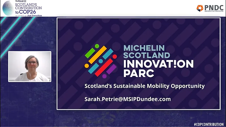 Scotlands Sustainable Mobility Opportunity | Sarah...