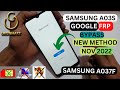 Samsung A03S (SM-A037F) Frp/Google Lock bypass Android 11/12