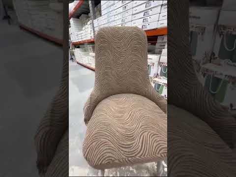 Набор чехлов для  нестандартных стульев  жаккард(6 шт), видео 1