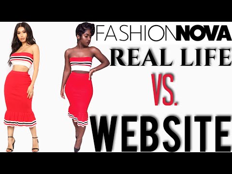 Fashion Nova Try On Haul 2018 | Real Life Vs. Website | IDESIGN8