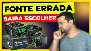 QUAL FONTE DE ENERGIA ESCOLHER PARA O PC GAMER