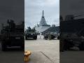 護衛艦あがの と、陸上自衛隊のコラボ‼️めっちゃカッコイイ‼️新潟西港