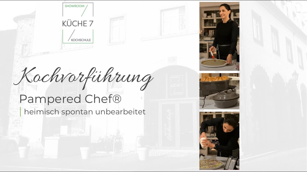Meine PamperedChef Kochvorführung - Spontan und unbearbeitet 😀 Stoneware & Mehr 👩🏻‍🍳