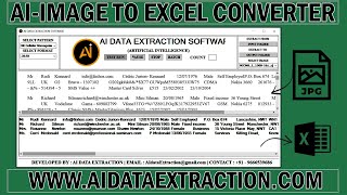 HOW TO CONVERT DATA ENTRY IMAGE TO EXCEL | HOW TO CONVERT DATA ENTRY IMAGES INTO .XLSX screenshot 3