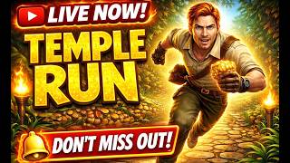 TEMPLE RUN LIVE 🔴 | Non-Stop Running Challenge! #templerun #livestream #gaming #shorts screenshot 1