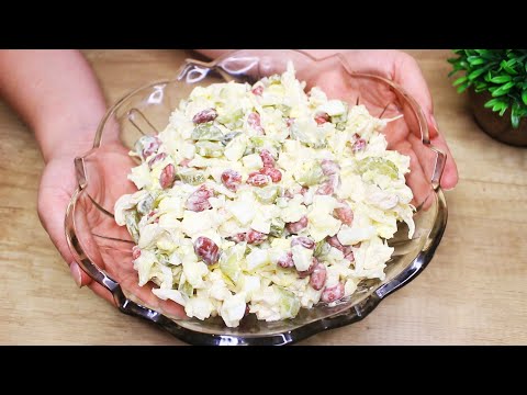 Video: Auerhuhn-Nest-Salat Mit Wachteleiern