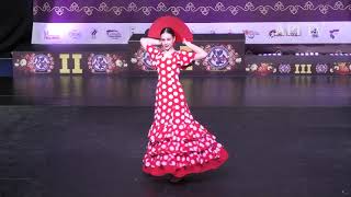 Фламенко - Мария Савинкова - Соло - Flamenco - Solo - Xx Всемирная Танцевальная Олимпиада