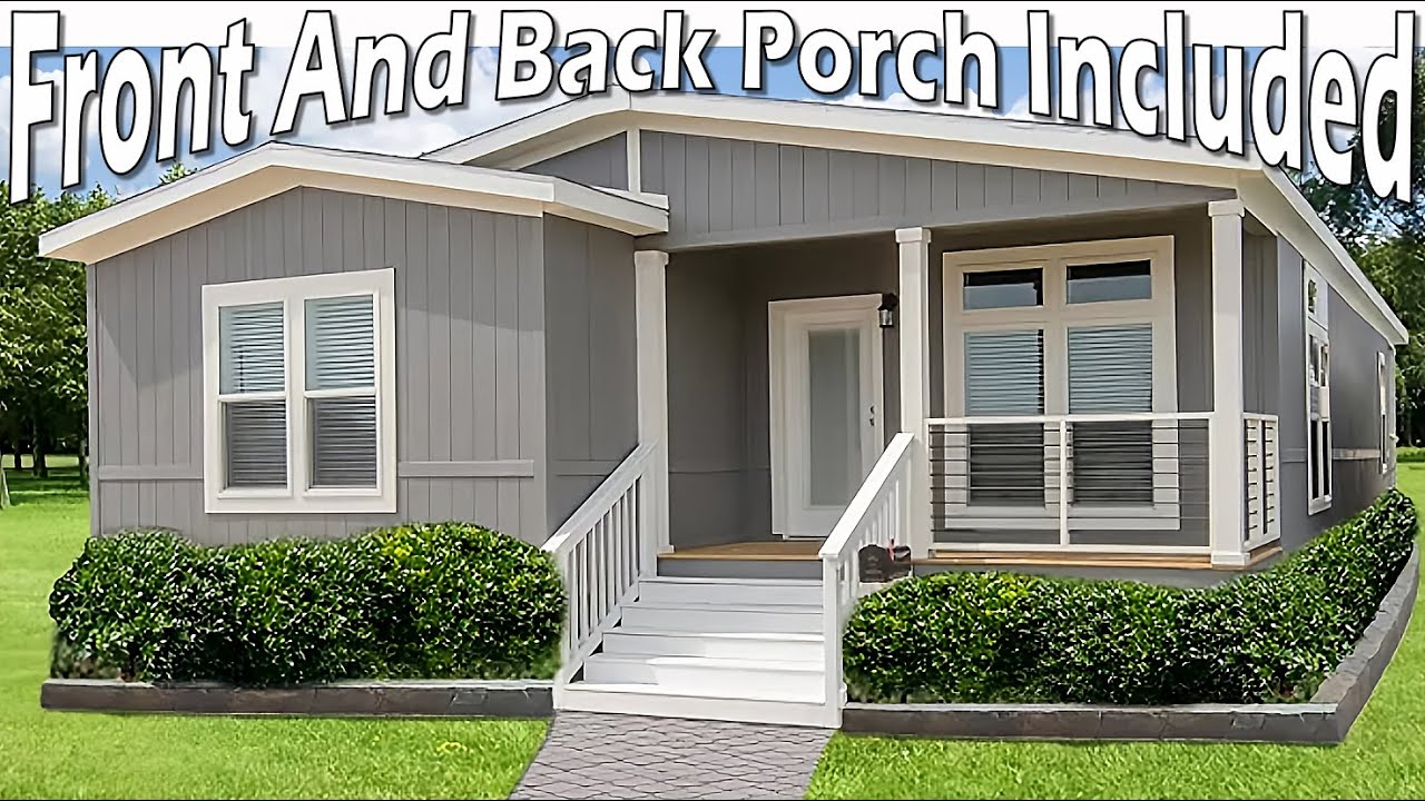 This gem includes both a front and a back porch, along with unique