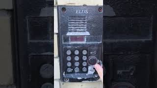 Чёрный Домофон Eltis DP300-RD24 (EL316)