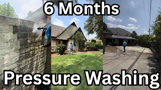 My 6 Month Pressure Washing Experience | What I’ve Learned So Far