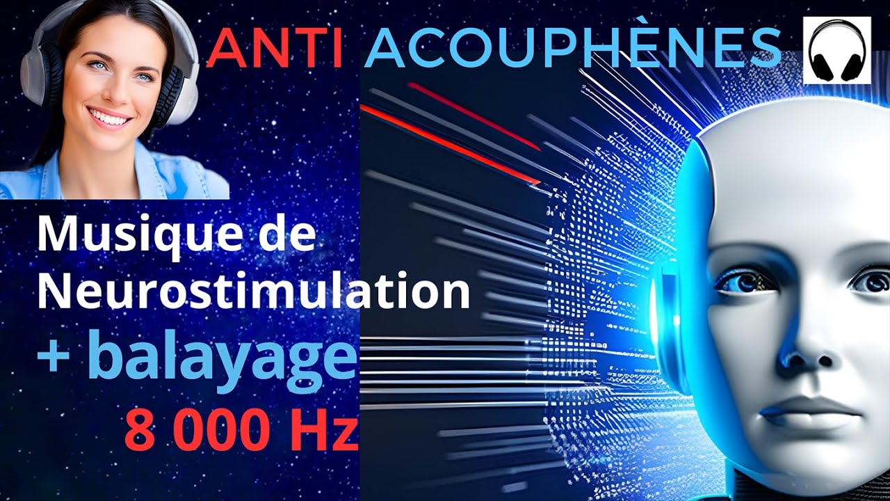 Anti Acouphène musique de Neurostimulation bruit blanc 8000 Hz YouTube — free download