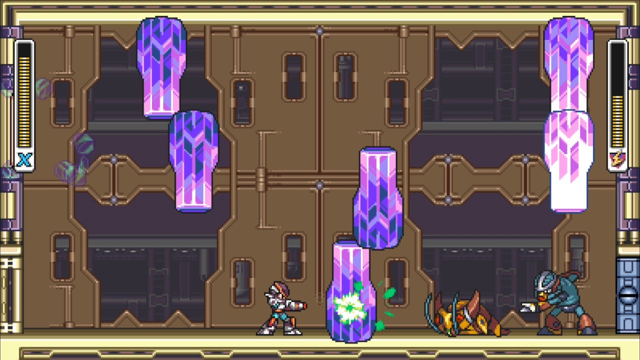 Mega Man X8 Demake - Earthrock Trilobyte