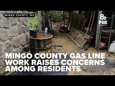 Ongoing gas line work has Mingo County residents on edge