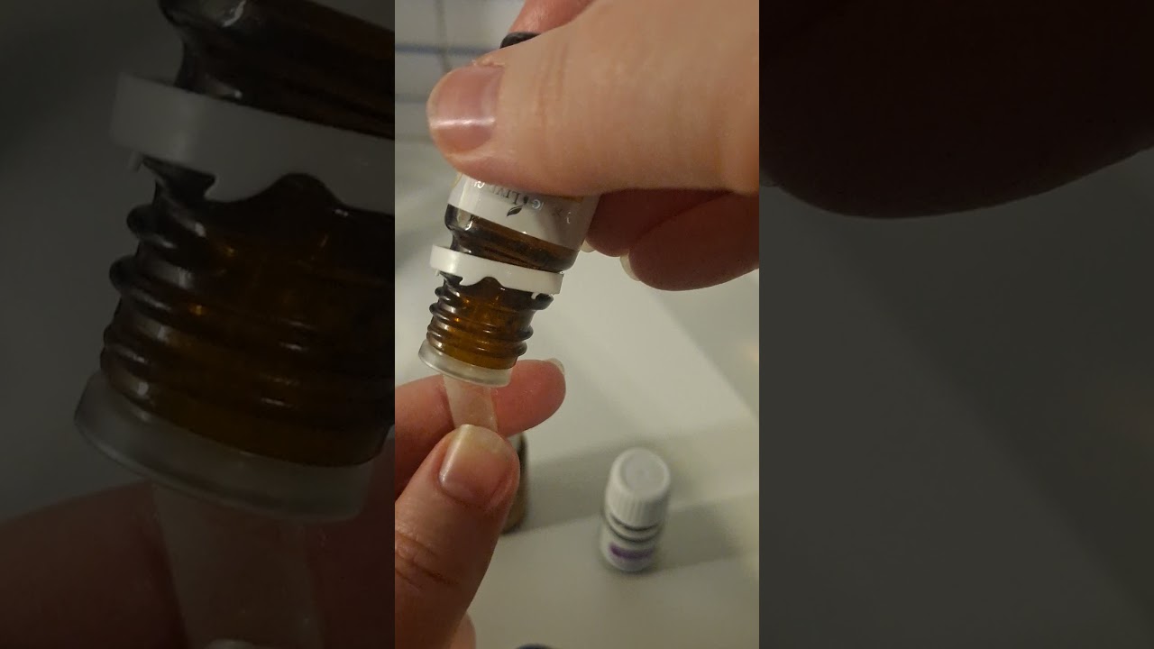 How to add Essential Oils to a veggie capsule. Please use only Young Living Vitality oils.