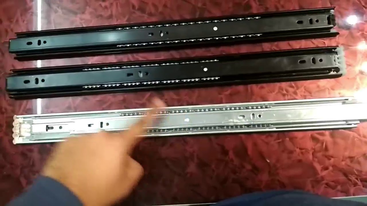 Modular kitchen channels (telescopic channel) YouTube