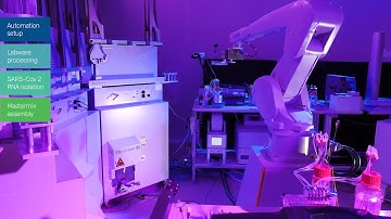 High-throughput fully automated isolation and identification of SARS-CoV-2 RNA