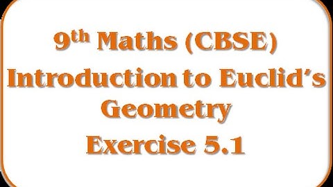 Introduction to Euclid
