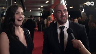 Tim Mannah Looks Like Jason Statham On Dally M Red Carpet 2018