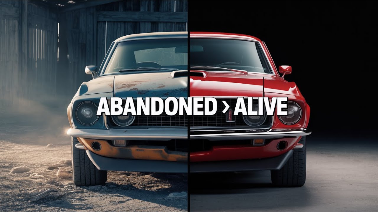 Abandoned Ford Mustang Boss 429 1969 Restored | ASMR Full Rebuild