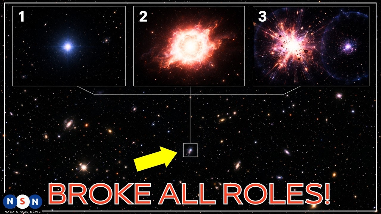 Something Was Missing — Astronomers Watched a Giant Star Die in Real Time!