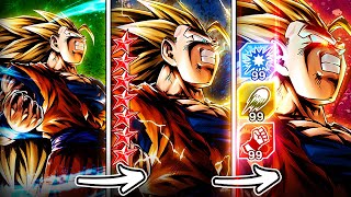 THE FULL EVOLUTION OF MY FAVORITE UNIT! 2* TO 14* FULLY BOOSTED COMPILATION! | Dragon Ball Legends