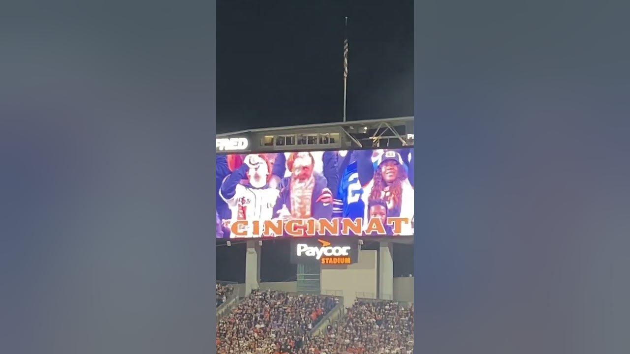Touchdown Who Dey Chant! | Monday Night Football @buffalobills at @Bengals @NFL Week 17, 2023