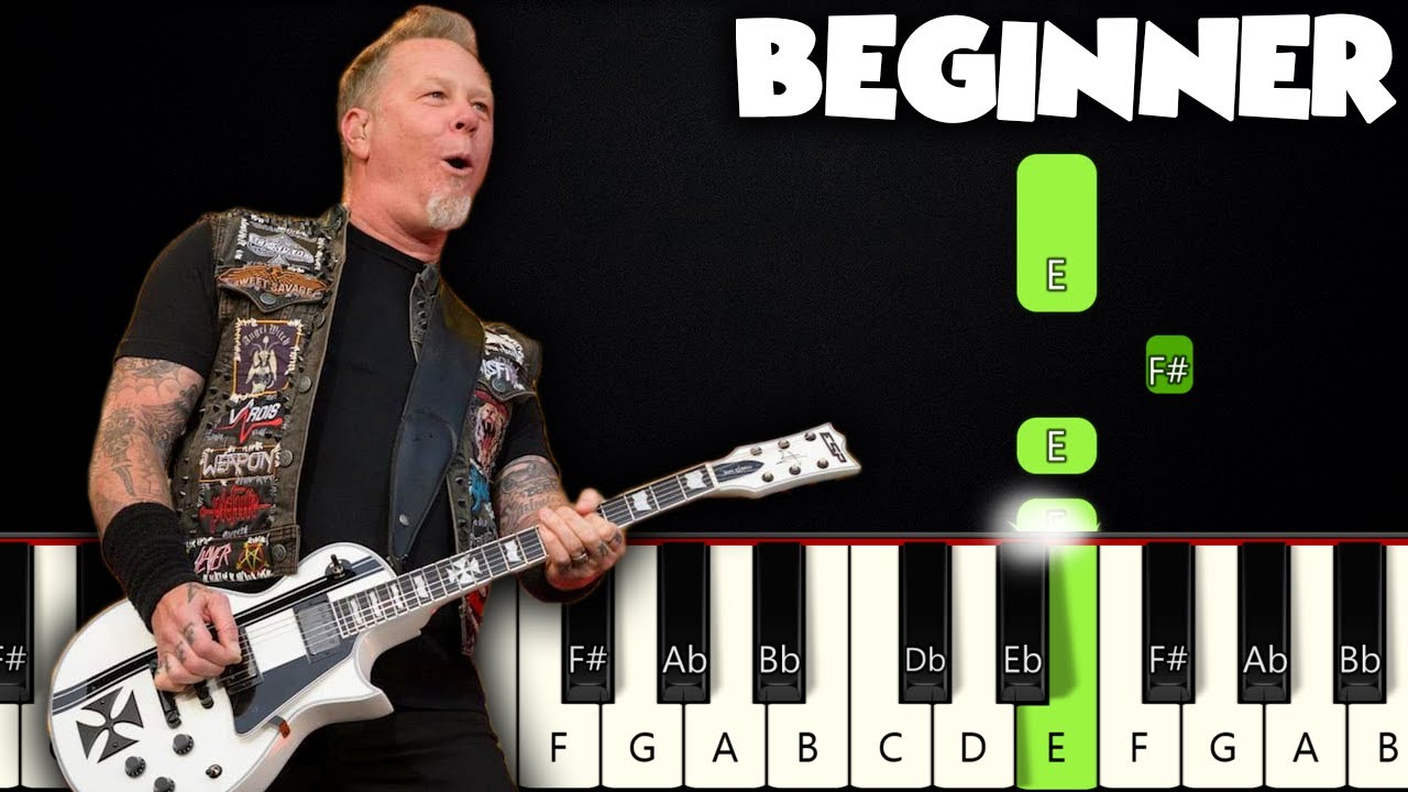 sing metallicas nothing else matters on piano sing metallicas nothing else matters on piano