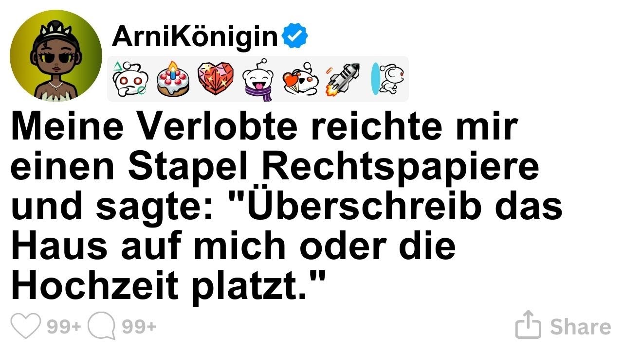 [GANZE STORY] Meine Verlobte reichte mir einen Stapel Rechtspapiere und sagte: 