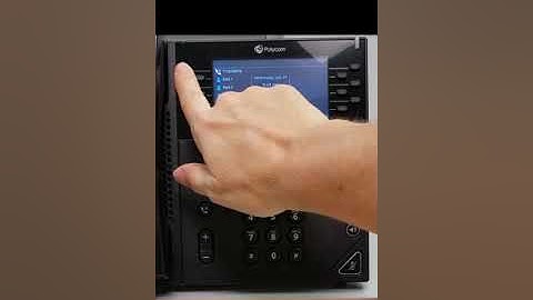 VVX 250 350 450 Basic Handset Functions Tutorial Video 3