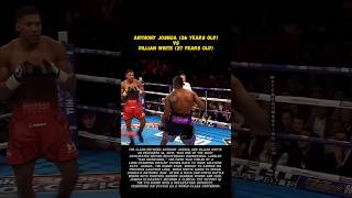 Anthony Joshua vs Dillian whyte highlights 🔥🥊 #boxing #shorts #new #knockout #heavyweightboxing