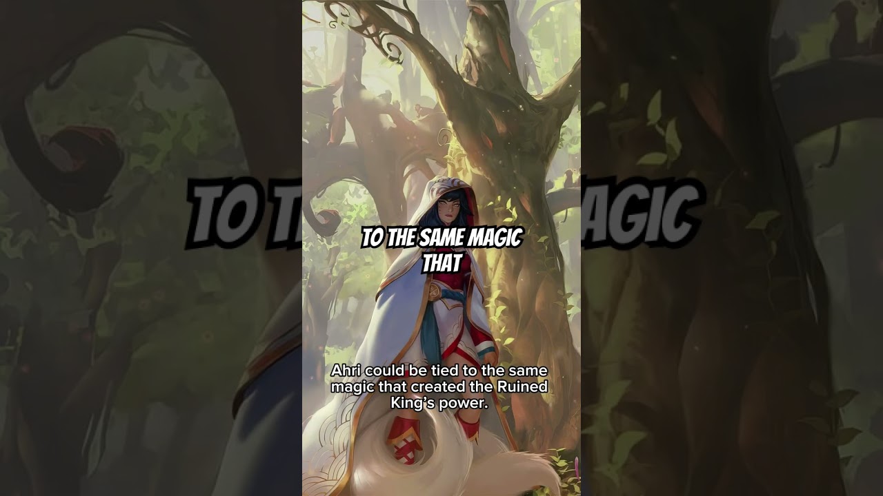 Is Ahri tied to the Shadow Isles? 🌙🦊 