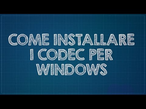 Video: Come Scoprire Quali Codec Sono Installati