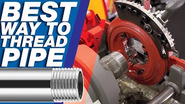 The Best Way To Thread Pipe |Future Vision|