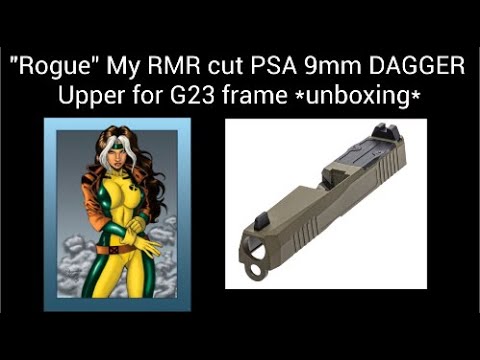 UNBOXING*PSA RMR Dagger Sniper Green Upper, Lone Wolf G19 barrel, SS ...
