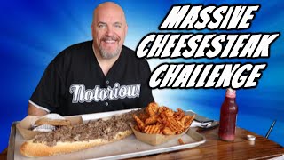 MASSIVE CHEESESTEAK CHALLENGE @ GIACOMO'S ITALIAN MARKET