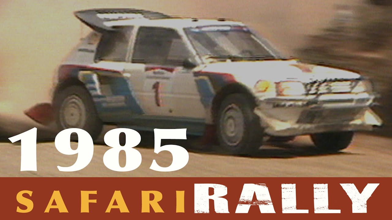 1985 safari rally entry list