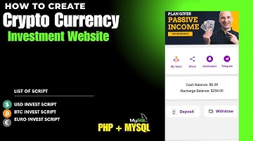 How to start your own Bitcoin Crypto investment Site