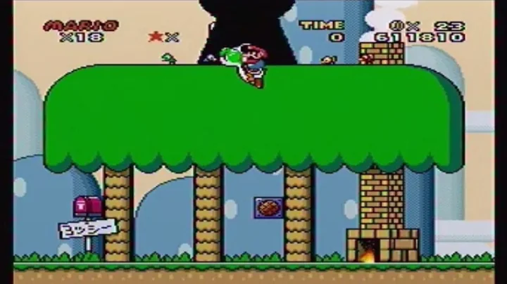 SMW ǀ Unintended Exits ǀ Yoshi’s House, secret exit [RTA]
