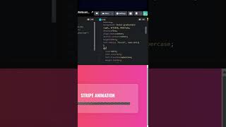 Progress Bar with Striped Infinite Animation using HTML and CSS.