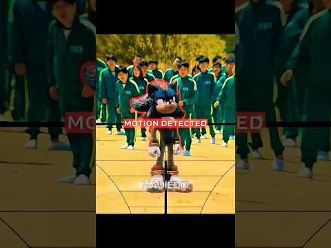 شادو و سونيك و تيلز و ناكلز في لعبة الحبار