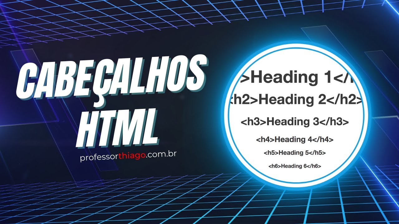 Como criar uma lista de cabeçalhos no HTML5? #html #html5 #css #css3 # ...