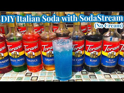 Refreshing Fruit Flavored Italian Sodas Diy