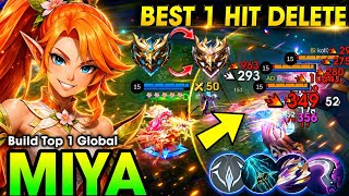 MIYA NEW BEST 1 HIT DELETE BUILD FOR AUTO WINSTREAK IN HIGH RANK!🔥 ~ Build Top 1 Global Miya 2026!! MIYA NEW BEST 1 HIT DELETE BUILD FOR AUTO WINSTREAK IN HIGH RANK!🔥 ~ Build Top 1 Global Miya 2026!!