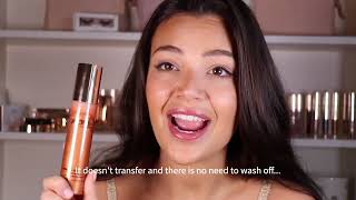 How to use ICONIC London Prep-Set-Tan Tanning Mist | Cosmetify