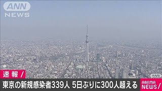 東京で新たに339人の感染確認　5日ぶりに300人超(20/08/20)