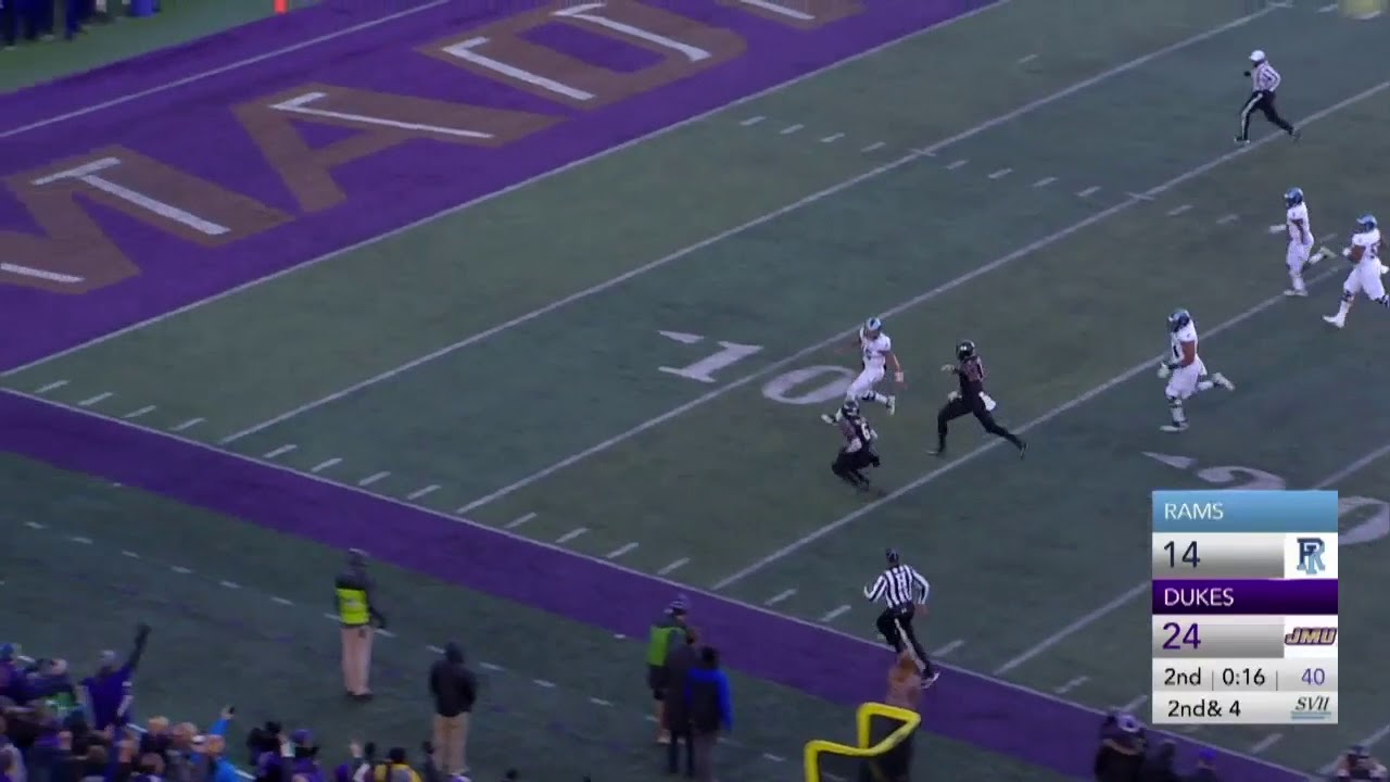 Highlights JMU Football vs. Rhode Island Nov. 10, 2018 YouTube