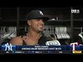 Fernando Cruz on his big defensive play in the 8th inning