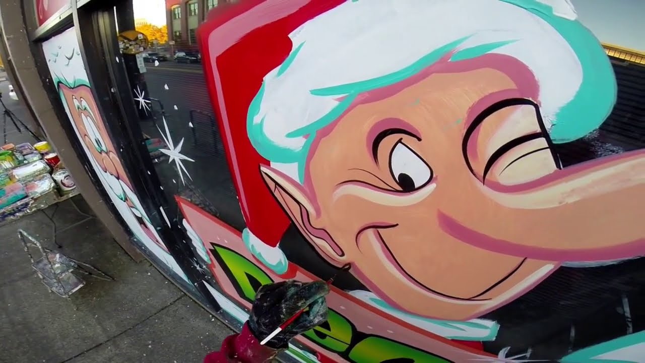 РОЖДЕСТВЕНСКАЯ РОСПИСЬ ВОКНОВ